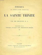 ÉTUDES SUR LA SAINTE TRINITÉ 