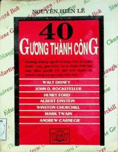 BỐN MƯƠI GƯƠNG THÀNH CÔNG