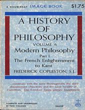 A HISTORY OF PHILOSOPHY, VOL. VI: MODERN PHILOSOPHY