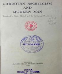 CHRISTIAN ASCETICISM AND MODERN MAN