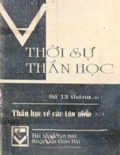 THỜI SỰ THẦN HỌC: SỐ 13, THÁNG 09 NĂM 1998