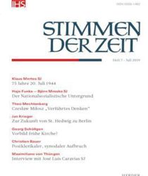 STIMMEN DER ZEIT: HEFT 7, JULI 2019