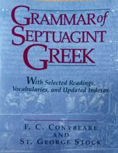 GRAMMAR OF SEPTUAGINT GREEK