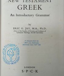 NEW TESTAMENT GREEK