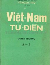 TỰ ĐIỂN VIỆT NAM