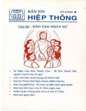 HIỆP THÔNG (BẢN TIN): SỐ 8, THÁNG 6, NĂM 2000