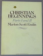 CHRISTIAN BEGINNINGS