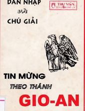 TIN MỪNG CHÚA GIÊ-SU KI-TÔ THEO THÁNH GIO-AN