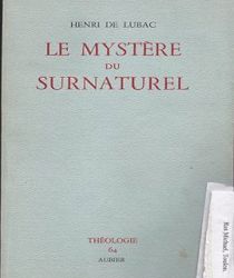 LE MYSTÈRE DU SURNATUREL