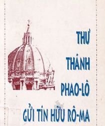 THƯ THÁNH PHAO-LÔ GỬI TÍN HỮU RÔ-MA