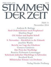 STIMMEN DER ZEIT: HEFT 11, NOVEMBER 2014