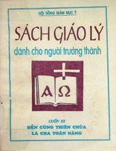 SÁCH GIÁO LÝ DÀNH CHO NGƯỜI TRƯỞNG THÀNH