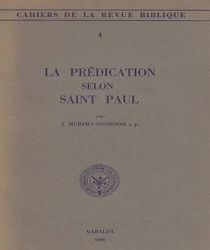LA PRÉDICATION SELON SAINT PAUL