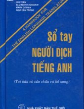 SỔ TAY NGƯỜI DỊCH TIẾNG ANH