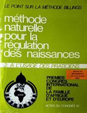 MÉTHODE NATURELLE POUR LA RÉGULATION DES NAISSANCES