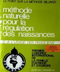 MÉTHODE NATURELLE POUR LA RÉGULATION DES NAISSANCES