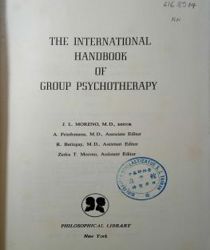 THE INTERNATIONAL HANDBOOK OF GROUP PSYCHOTHERAPY