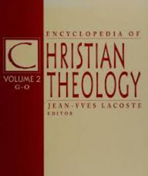 ENCYCLOPEDIA OF CHRISTIAN THEOLOGY