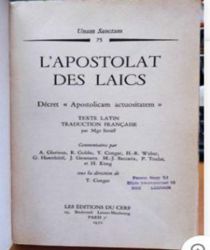 L'APOSTOLAT DES LAICS: DÉCRET APOSTOLICAM ACTUOSITATEM