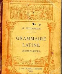 GRAMMAIRE LATINE