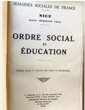 ORDRE SOCIAL ET ÉDUCATION