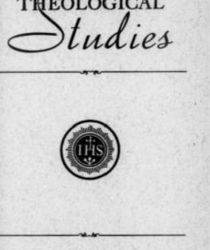 THEOLOGICAL STUDIES: MARCH 1947, VOL. VIII, NO. 1