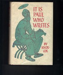 IT IS PAUL WHO WRITES