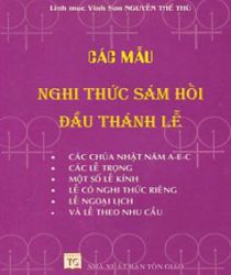 CÁC MẪU NGHI THỨC SÁM HỐI ĐẦU THÁNH LỄ