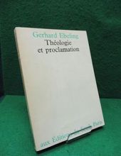 THÉOLOGIE ET PROCLAMATION