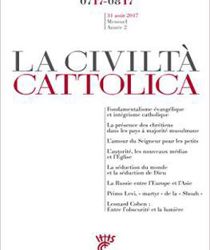 LA CIVILTÀ CATTOLICA: VOL. 1, NO 7, AUGUST 2017