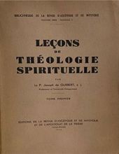 LEÇONS DE THÉOLOGIE SPIRITUELLE