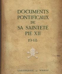 DOCUMENTS PONTIFICAUX DE SA SAINTETÉ PIE XII 1939