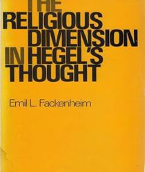 THE RELIGIOUS DIMENSION IN HEGEL'S THOUGHT