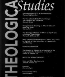 THEOLOGICAL STUDIES: MARCH 2008, VOL. 69, NO. 1