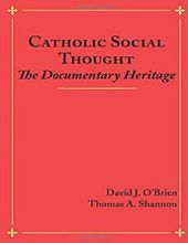 CATHOLIC SOCIAL THOUGHT