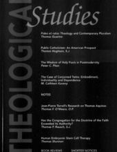 THEOLOGICAL STUDIES: DECEMBER 2001, VOL. 62, NO. 4