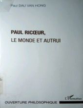 PAUL RICOEUR: LE MONDE ET AUTRUI