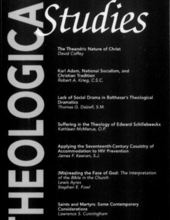 THEOLOGICAL STUDIES: SEPTEMBER 1999, VOL. 60, NO. 3