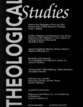 THEOLOGICAL STUDIES: JUNE 2006, VOL. 67, NO. 2