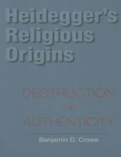 HEIDEGGER's RELIGIOUS ORIGINS