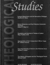 THEOLOGICAL STUDIES: JUNE 2000, VOL. 61, NO. 2