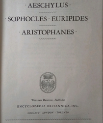 GREAT BOOKS: THE PLAYS OF AESCHYLUS, SOPHOCLES, EURIPIDES, ARISTOPHANES