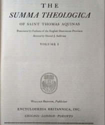 GREAT BOOKS: THE SUMMA THEOLOGICA: I