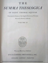 GREAT BOOKS: THE SUMMA THEOLOGICA: II