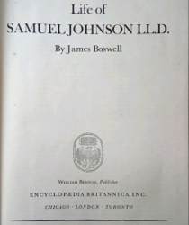 GREAT BOOKS: LIFE OF SAMUEL JOHNSON LL.D.