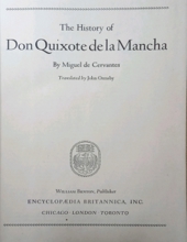 THE HISTORY OF DON QUIXOTE DE LA MANCHA