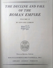 GREAT BOOKS: THE DECLINE AND FALL OF THE ROMAN EMPIRE: II