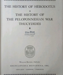 GREAT BOOKS: THE HISTORY OF HERODOTUS; THE HISTORY OF THE PELOPONNESIAN WAR