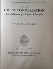 GREAT BOOKS: THE GREAT CONVERSATION