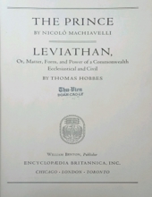 THE PRINCE; LEVIATHAN